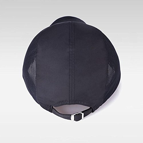 YING LAN Men's Autumn Outdoor Sport Baseball Hat Running Visor Sun Cap Grey 1 - Thumbnail 5