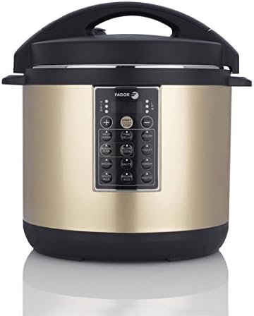Fagor America LUX Champagne-colored Ceramic/Plastic/Stainless Steel 8-quart Mulitcooker