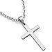 Sirius Jewelry Mens Fashion Gift Stainless Steel Cross Pendant Necklace