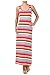 G2 Chic Women's Spring Summer Casual Colorful Maxi Dress