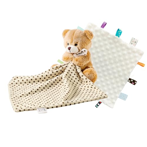 Hugging Brown Bear+tag