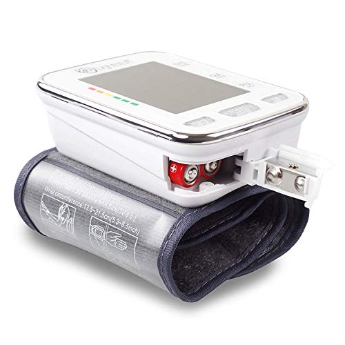 Lightstuff Easy Digital Blood Pressure Monitor: FDA-Approved, Portable Wrist-Cuff for Dependable, Painless BP Monitoring at Home