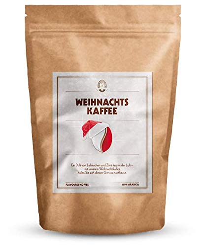Henry´s Weihnachtskaffee 250g - Gourmet Kaffee mit feinsten Aromen verfeinert - handwerkliche Röstung - Premium…