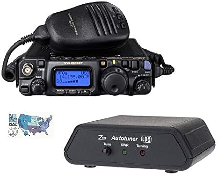Amazon.com: Yaesu FT-818 Radio and Accessory Bundle - 3 Items - Includes  FT-818 HF/VHF/UHF All-Mode Portable QRP Transceiver, LDG Z-817 Automatic Antenna  Tuner, and Ham Guides TM Quick Reference Card: Car Electronics