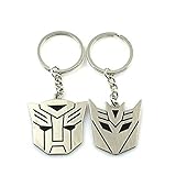 Libaraba Transformers Shaped Keychain Set Birthday Gift Car Key Pendant