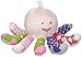 Baby Aspen, Mrs. Sock T. Pus Plush Octopus with 4 Pairs of Socks, Pink, 0-6 Months