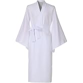 BPURB Mens Yukata Robe Japanese Traditional Kimono for Men Underwear Cosplay Costume