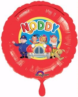 18" Noddy and Friends Character Foil RoundBalloon (AN1)