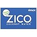 Zico 100% Coconut Water Drink - 24 Pack, Natural Flavored - No Sugar Added, Gluten-Free - 250ml / 8.45 Fl Oz - Supports Hydration with Five Naturally Occurring Electrolytes - Not from Concentrate