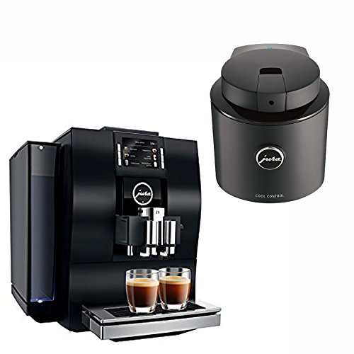 Click Here to See More Images Jura 15182 Automatic Coffee Machine Z6, Aluminum Black with Jura 70384 Cool Control Basic, 20 Ounce