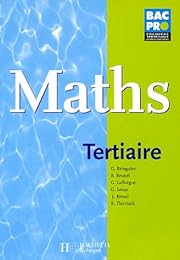 Maths, tertiaire