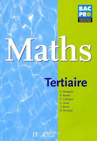 Maths, tertiaire