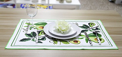 Winthome Set-6 Ultra-Absorbent Printed Microfiber Tea Towel Kitchen Towel