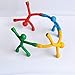 MAGMEN Upgraded Strenght Magnetic Travel Toys, Stretchy Magnetic Fun (Ages 3+) Pack of 5 Solid Colors