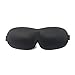 Kinzi™ DreamWeave Contoured Sleep Mask - Includes Carrying Pouch and Ear Plugs - for Travel, Shift Work, and Meditation