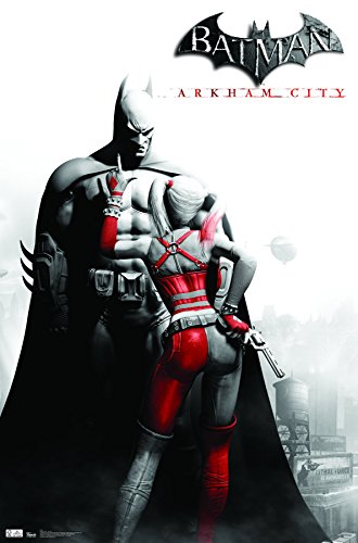 Trends International Arkham City Key Art Wall Poster 22.375