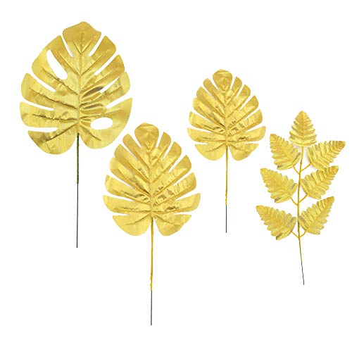 image for Springdoit Environmental Artificial Palm Leaves Artificial Persian Lea