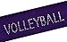 VOLLEYBALL Rhinestone Cotton Stretch Headband for Girls Teens and Adults - Volleyball team gift ~Funny Girl Designs