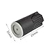 ATPWONZ 30pcs Waterproof Twist Connectors Grease Outdoor Seal Elect Wire Nuts Electrical Wire Connector Black/White