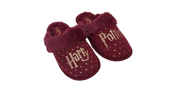 Licensed-Primark Harry Potter Oficial Zapatillas para Dama Hogwarts Suave  Bordado Talla S/M/L - Burdeos, 35.5-37 EU : Amazon.es: Zapatos y  complementos
