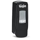 GOJO ADX-7 Foam Soap Push-Style Dispenser, Black, Dispenser for GOJO ADX-7 700 mL Soap Refills - 8786-06
