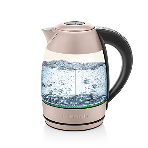 Chefman Digital Electric Kettle with Rapid 3 Minute Boil Technology