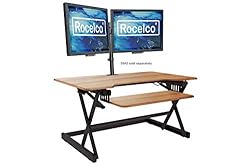 Rocelco 40" Large Height Adjustable Standing Desk
