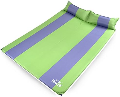 mat/Thickened widening the tent pad and waterproof King size camping/floor mat/ camping mat/Outdoor sleeping pad/Double automatic inflatable cushions-A