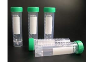 SPL LIFE SCIENCES SPL 50ml Conical Centrifuge Tube with Skirt,Sterile,Non - pyrogenic, Non - cytotoxic, DNase/RNase - Free, Human DNA - Free (Pack of 25)