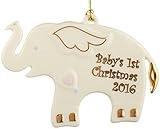 Lenox 2016 Baby's First Christmas Ornament