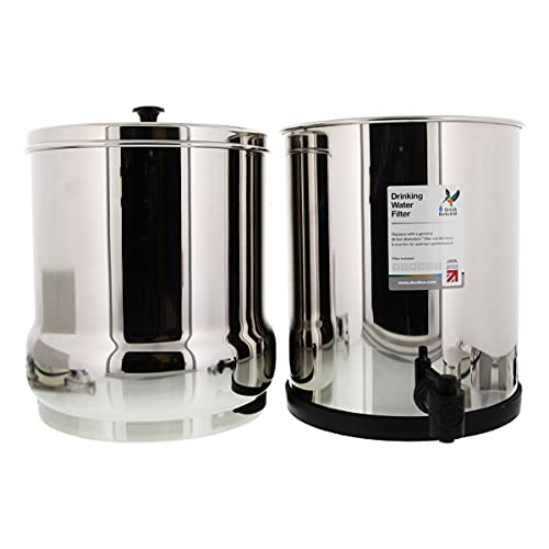 Doulton W9361122 Gravity Water Filter System Stainless Steel with 4x