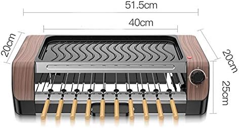 review UXZDX CUJUX Multifunctional Electric Grill, Electric Grill, Automatic Rotating Grill, Non Stick Electric Grill, Rotator