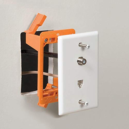 Cmple Low Voltage Mounting Bracket 1 Gang Multipurpose Drywall