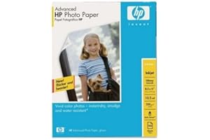 HP Q7854A Advanced Photo Paper, Glossy (100 sheets, 8.5 x 11-inch)