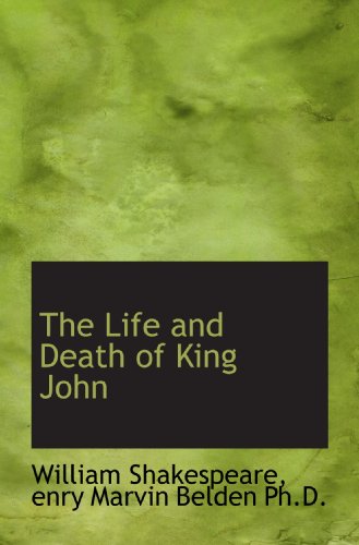 "The Life and Death of King John" av William Shakespeare