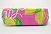 Estee Lauder Lilly Pulitzer Vinyl Pink Yellow MakeUp Cosmetic Bag + Pink Comb