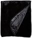 Sara Solid Mink Bed Blanket, Queen/Full, Black