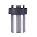 1PCS Stainless Steel Cylindrical Universal Door Stop, 2-3/8 Inch Brushed Finish Door Stopper with Rubber Bumper – Protects Walls from Door Knob Damage by TPOHH