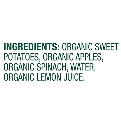 SPROUT ORGANICS SWEET POTATO APPLE AND SPINACH, 3.5 OZ, 6 CT POUCHES