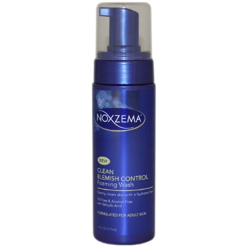 Noxzema Clean Blemish Control Foaming Wash Unisex Foam, 6 Ounce