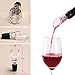 Vacuum Wine Stoppers Set,Original Wine Saver - 4 Reusable Valve Air Wine Bottle Stoppers,1 Stainless Steel Vacuum Pump Preserver,Free Give 1 Wine Aerator Pourer