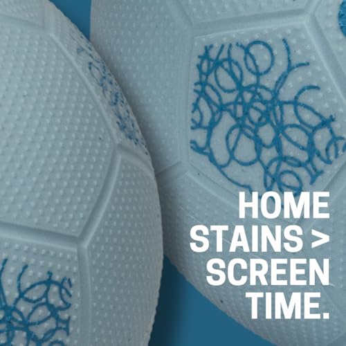Aivin Home-Play Football for Kids Indoor Training Ball No-Stitch - Sky 2