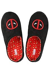 Ground Up Men's Slippers - Deadpool Slipper Slides