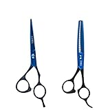JOEWELL Titanium Blue Shear & Thinner Combo