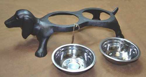 cast iron dog bowl