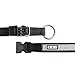 Pawtitas Lumberjack Padded martingale collar for dogs | Soft Neoprene Dog Collar for your pet's comfort Made with reflective band for Maximum Visibility | Fits Small and Large Pets - Medium Black