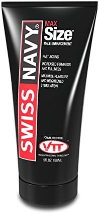 SWISS NAVY Max Size Male Enhancement Cream (5oz), Bule, 150.00 ml (Pack of 1) - Image 4