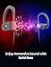 Mpow Bluetooth Headphones Sports, Bluetooth 5.0 aptX Wireless Earbuds in-Ear Earphones Bass Stereo IPX7 Wireless Headphones 9H Playtime, Magnetic Running Headphones, CVC 6.0 Noise Reduction Mic, Gold
