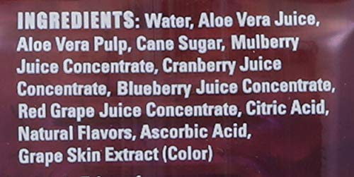ALO BEV ALOE SPRING MIXED BERRY, 16.8 OZ