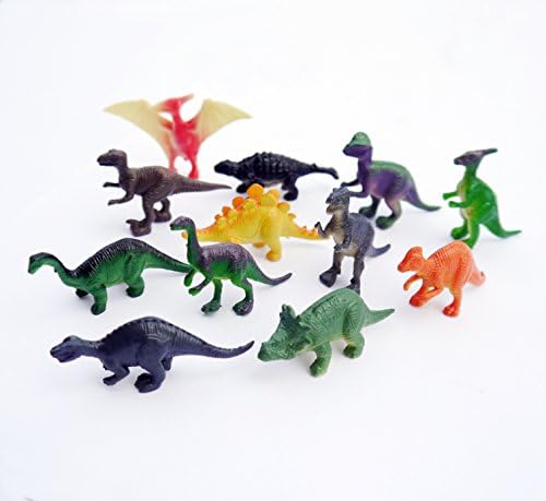 Dinosaurs Mini Figure Animals Toy (12 Count)